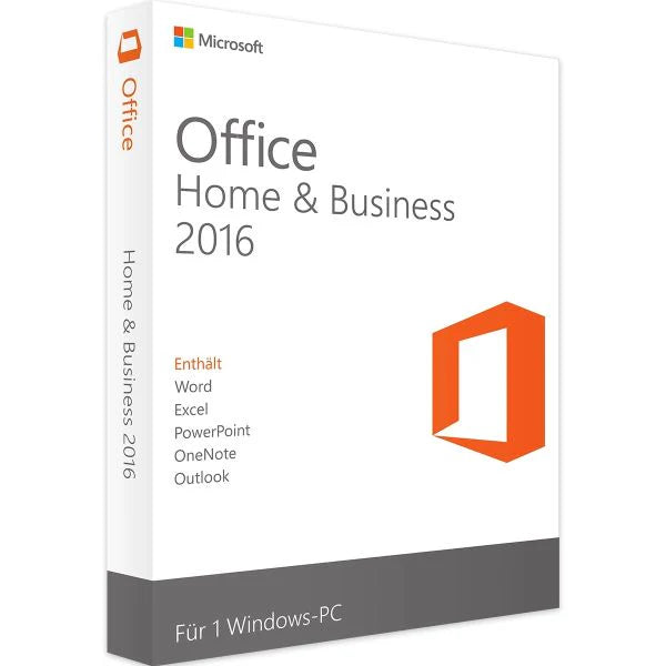 Office 2016 Home and Business 32/64 Bit